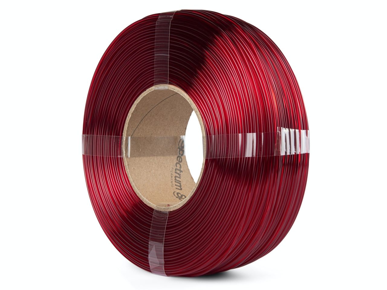 Filament Spectrum ReFill PET-G Premium 1.75mm TRANSPARENT RED 1kg