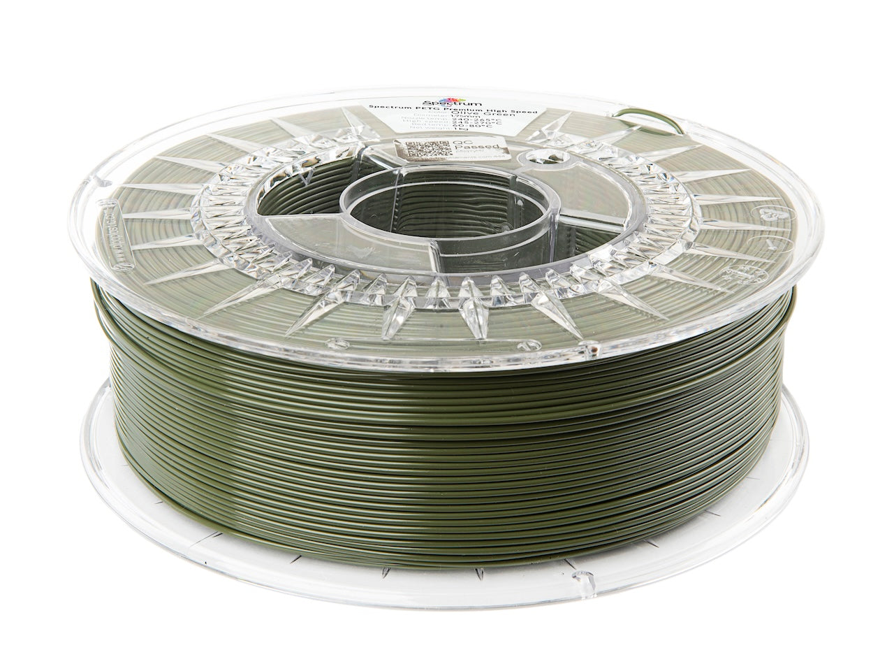 Filament Spectrum PETG Premium High Speed 1.75mm OLIVE GREEN 1kg