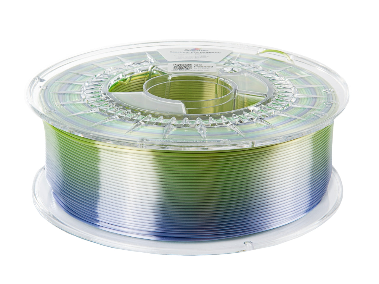 Filament Spectrum PLA SILK Rainbow 1.75mm FROST GLOSS 1kg