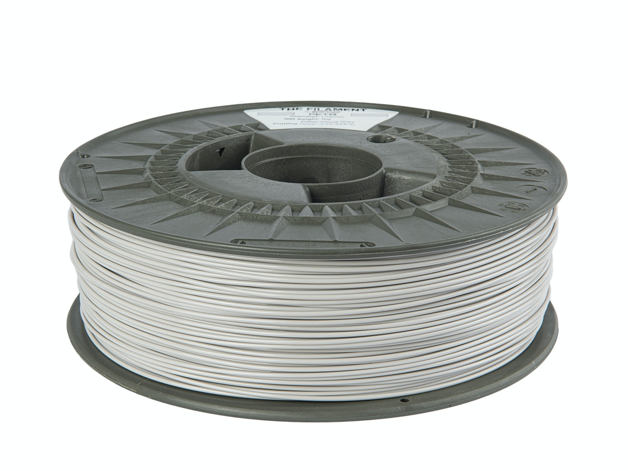 The Filament PETG 1.75mm CLOUD GREY 1kg