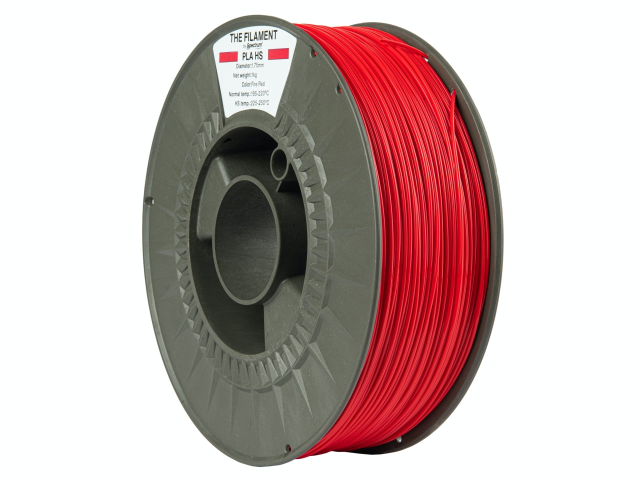 The Filament PLA HS 1.75mm FIRE RED 1kg