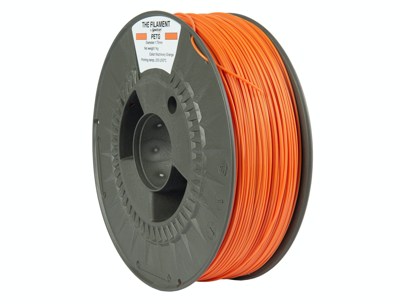 The Filament PETG 1.75mm MACHINERY ORANGE 1kg