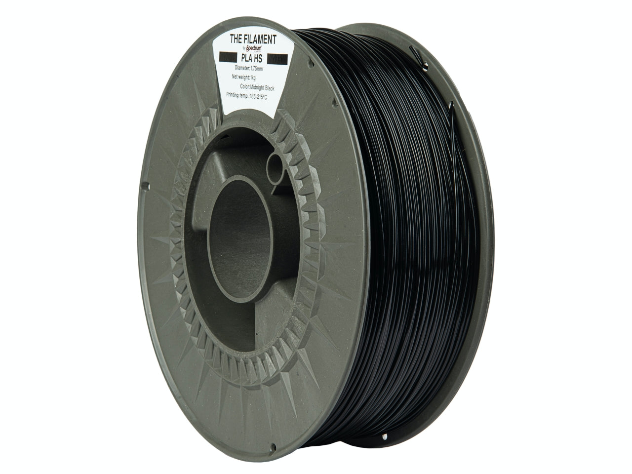 The Filament PLA HS 1.75mm MIDNIGHT BLACK 1kg