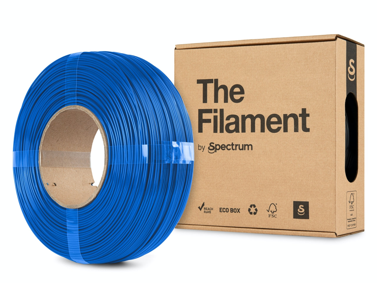 The Filament ReFill PLA 1.75mm PERFORMANCE BLUE 1kg
