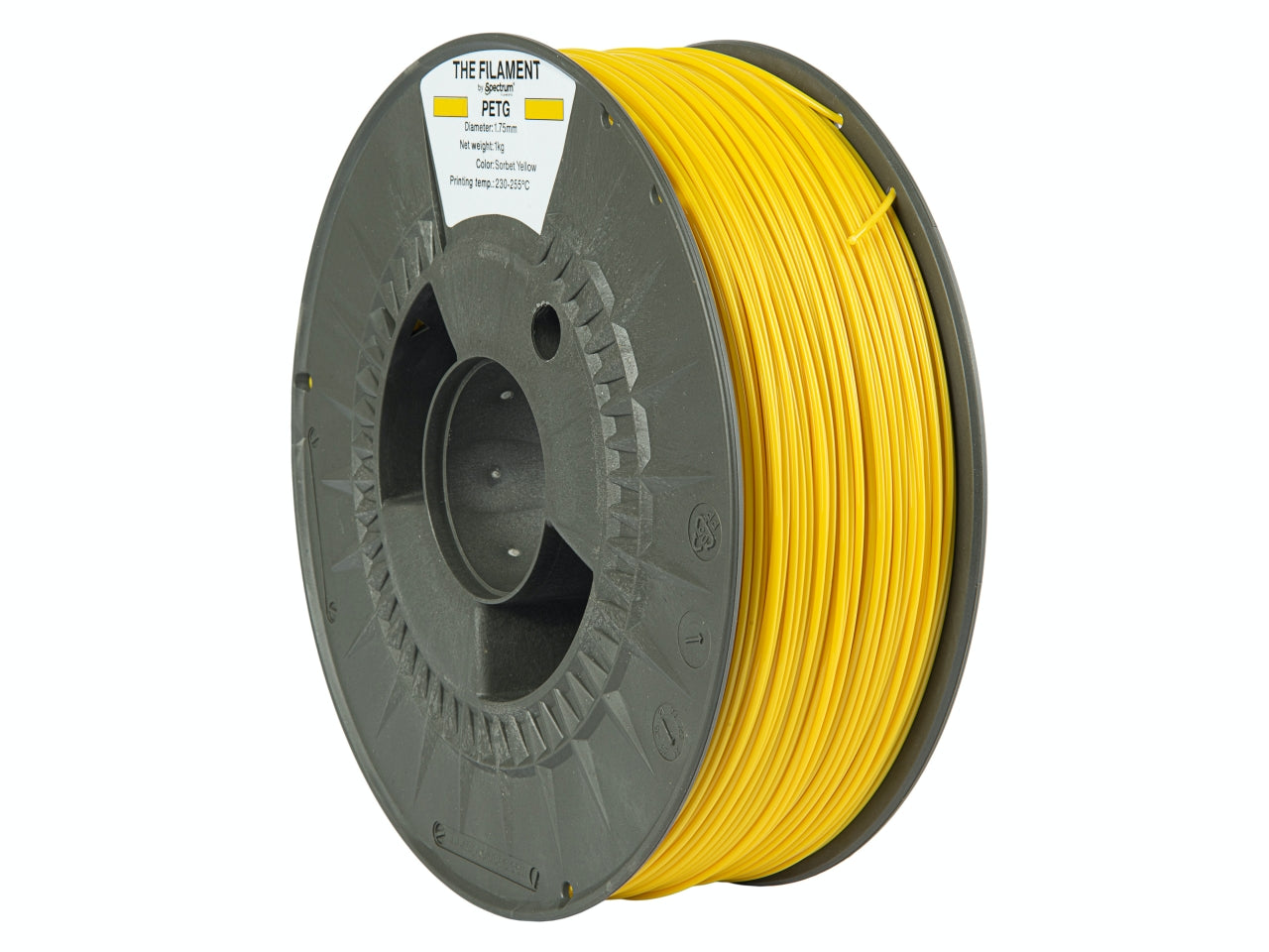The Filament PETG 1.75mm SORBET YELLOW 1kg