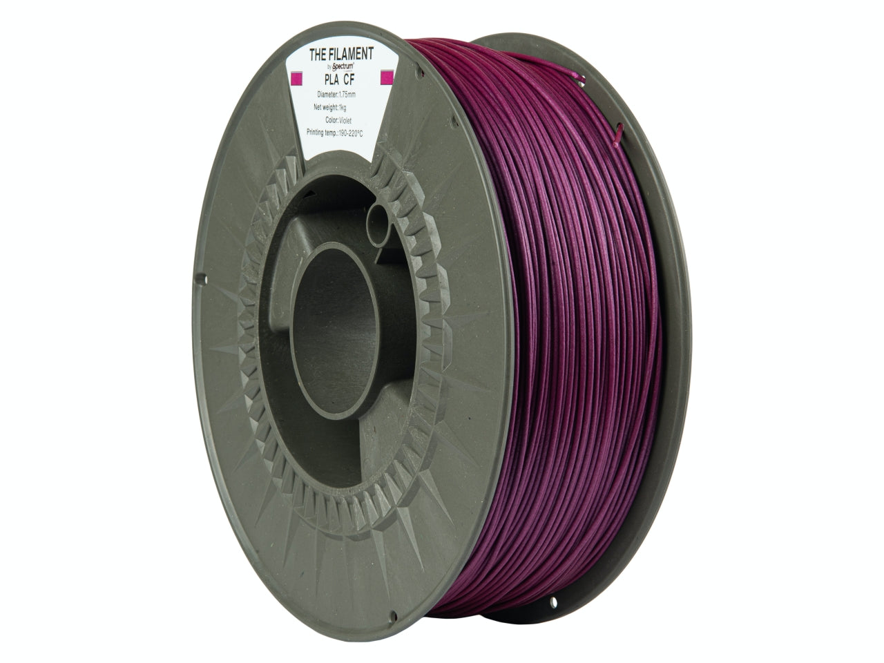 The Filament PLA CF 1.75mm VIOLET 1kg