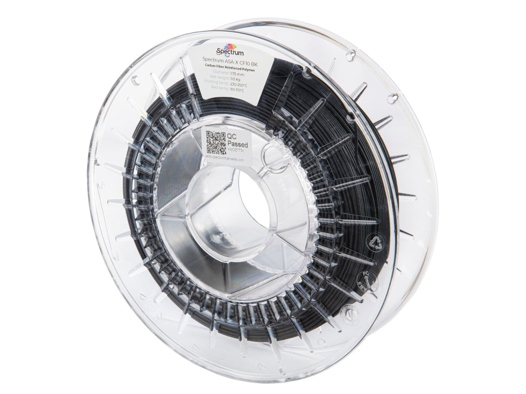 Filament Spectrum ASA-X CF10 1.75mm BK 0.5kg