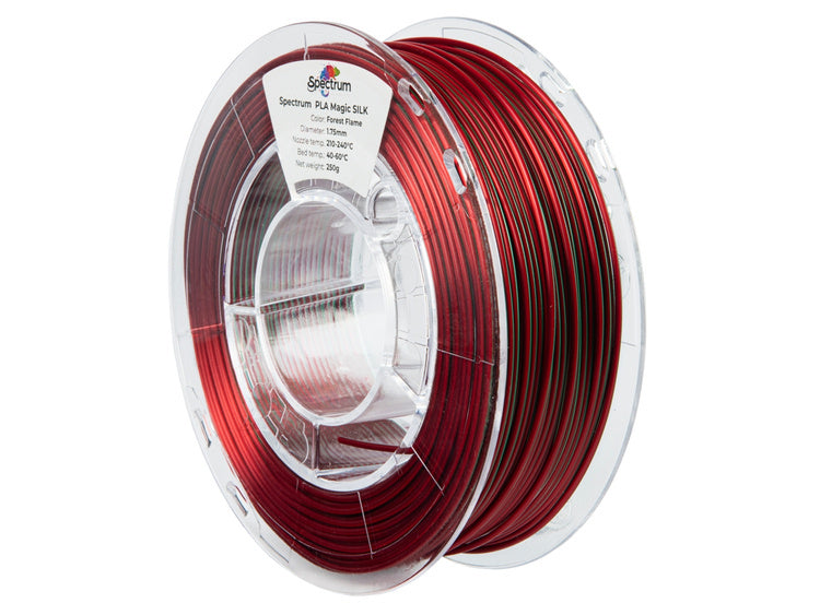 Filament Spectrum PLA Magic SILK 1.75mm FOREST FLAME 0.25kg