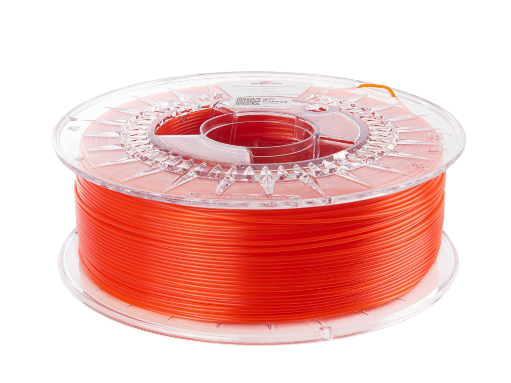 Filament Spectrum PCTG Premium 1.75mm TRANSPARENT ORANGE 1kg