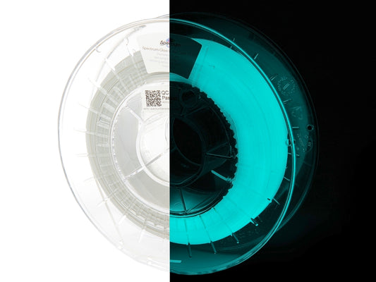 Filament Spectrum PET-G Glow in the Dark 1.75mm BLUE 0.5kg