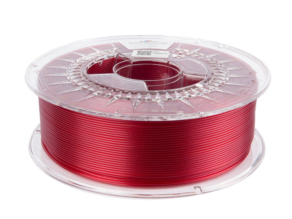 Filament Spectrum PET-G Premium 1.75mm TRANSPARENT RED 1kg