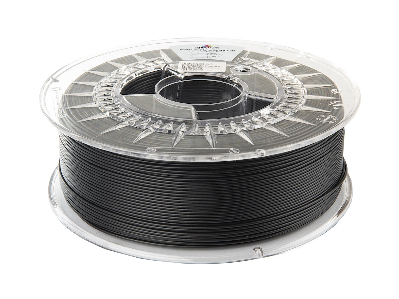 Filament Spectrum FlameGuard PLA 1.75mm MIDNIGHT BLACK 1kg