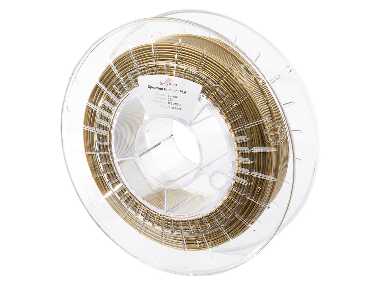 Filament Spectrum PLA Glitter 1.75mm AZTEC GOLD 0.5kg