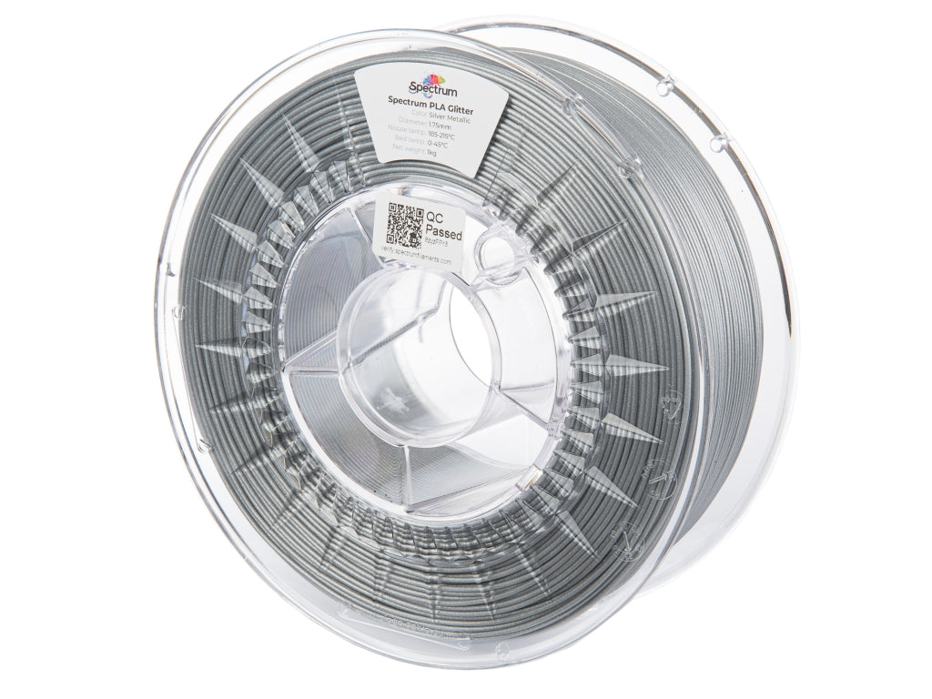 Filament Spectrum PLA Glitter 1.75mm SILVER METALLIC  1kg