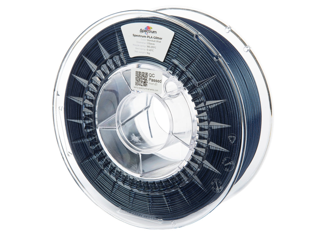 Filament Spectrum PLA Glitter 1.75mm STARDUST BLUE 1kg