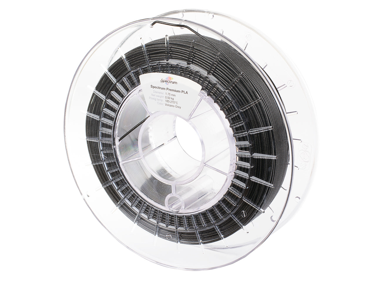 Filament Spectrum PLA Glitter 1.75mm VOLCANO GREY 0.5kg
