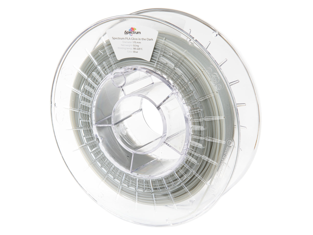 Filament Spectrum PLA Glow in the Dark 1.75mm BLUE 0.5kg