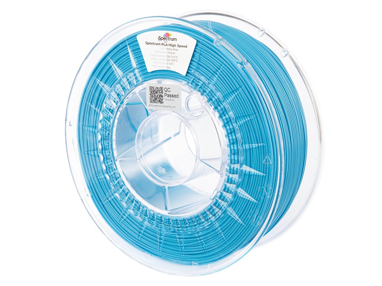 Filament Spectrum Premium PLA High Speed 1.75mm BABY BLUE 1kg