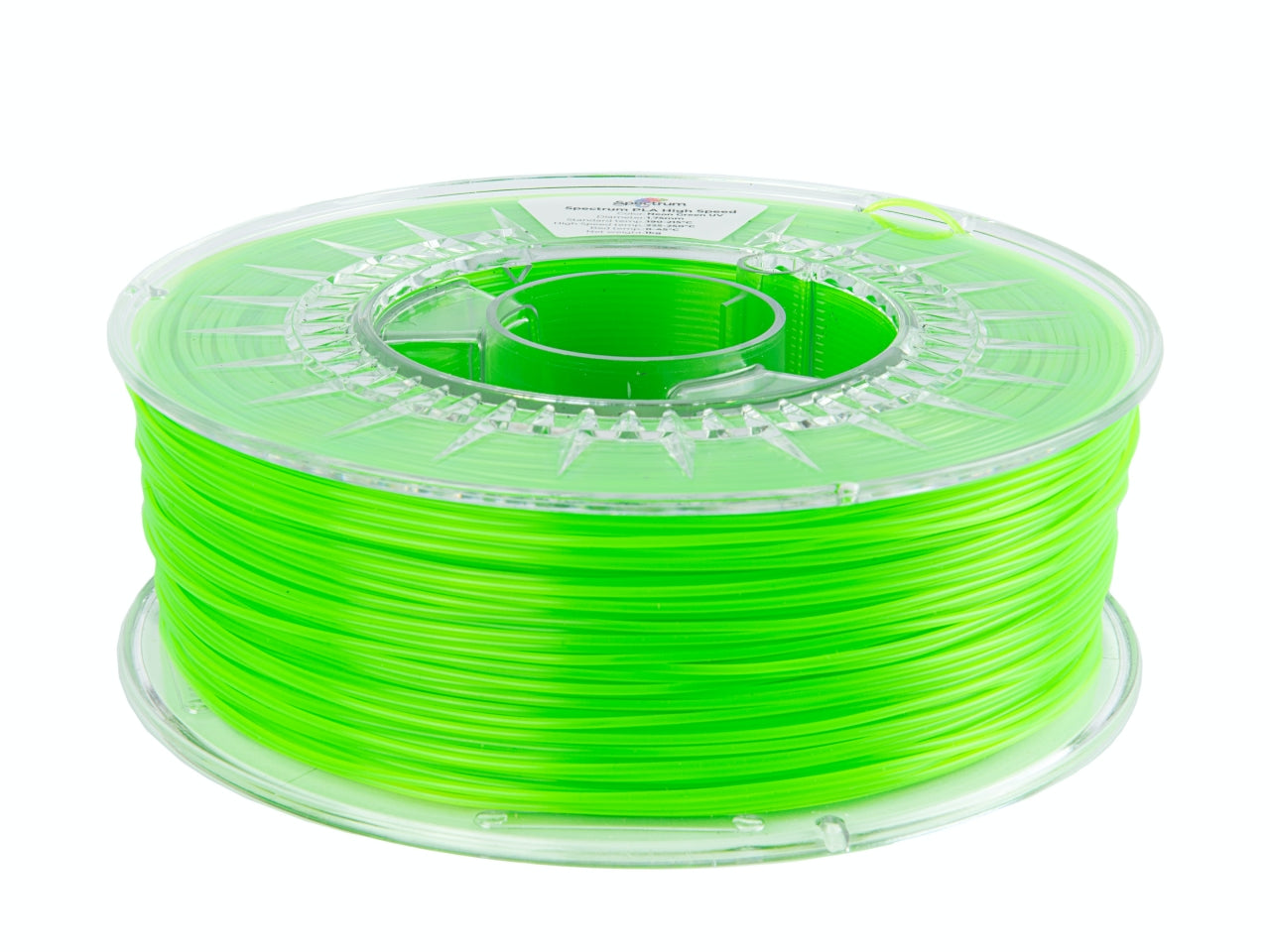 Filament Spectrum Premium PLA High Speed 1.75mm NEON GREEN UV 1kg