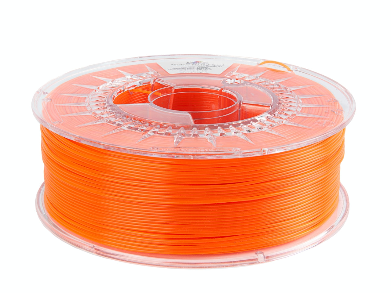 Filament Spectrum Premium PLA High Speed 1.75mm NEON ORANGE UV 1kg
