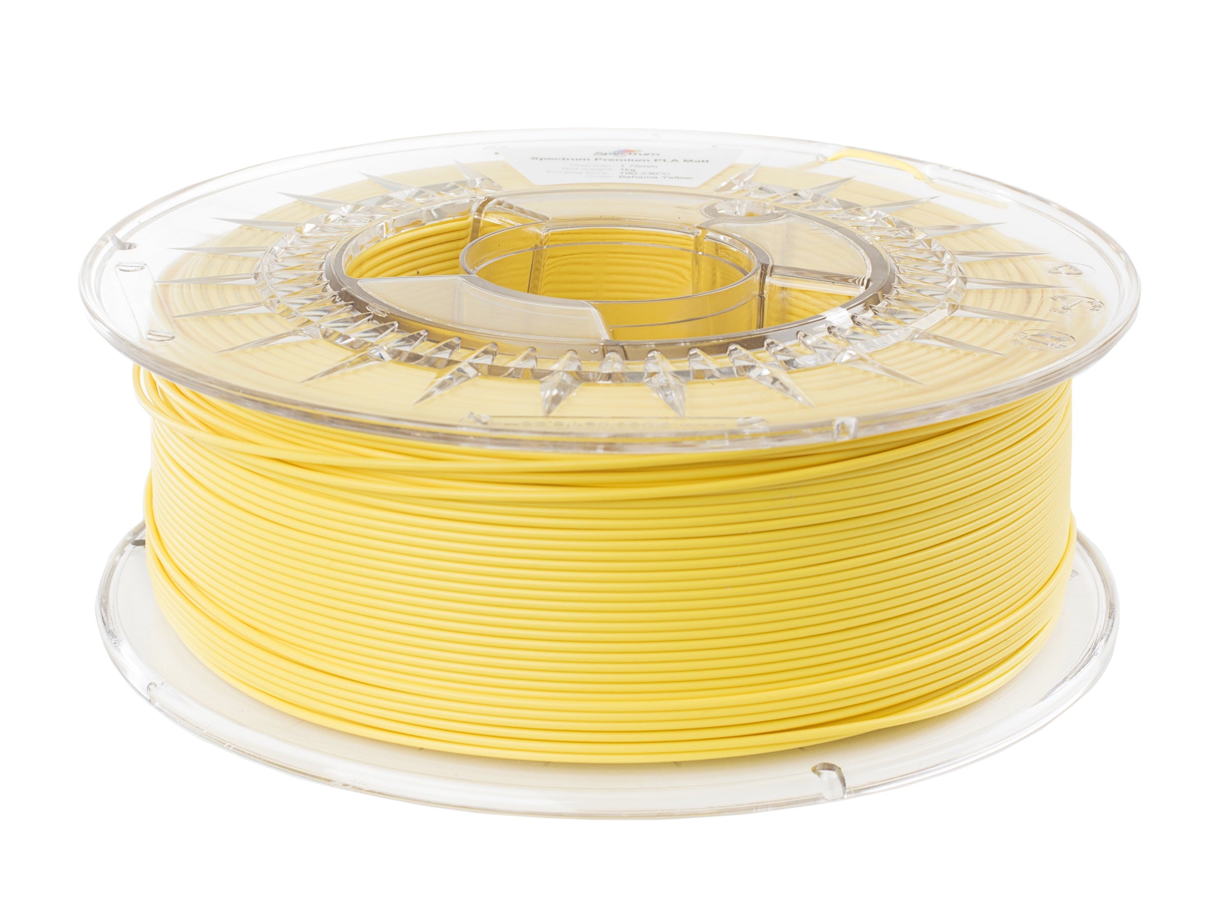 Filament Spectrum PLA MATT 1.75mm BAHAMA YELLOW 1kg