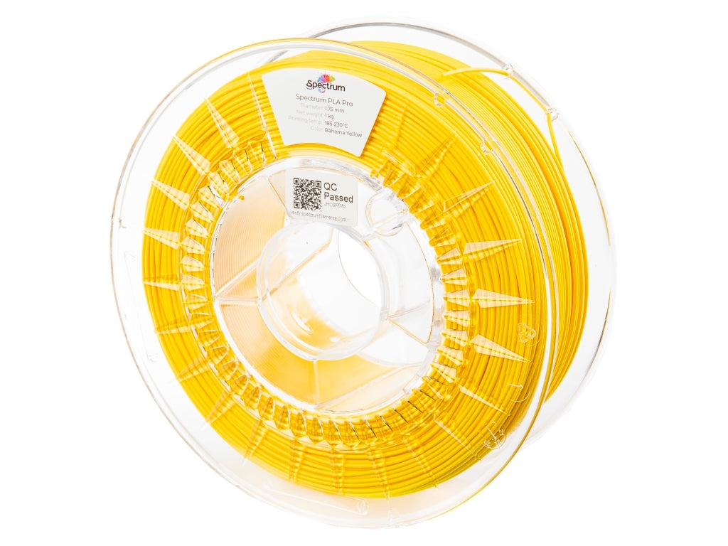 Filament Spectrum PLA Pro 1.75mm BAHAMA YELLOW 1kg