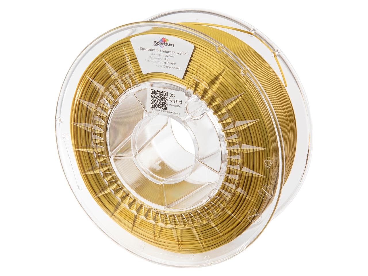 Filament Spectrum PLA SILK 1.75mm GLORIOUS GOLD 1kg