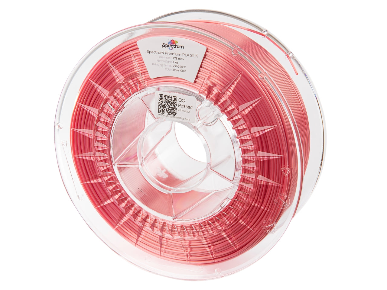 Filament Spectrum PLA SILK 1.75mm ROSE GOLD 1kg