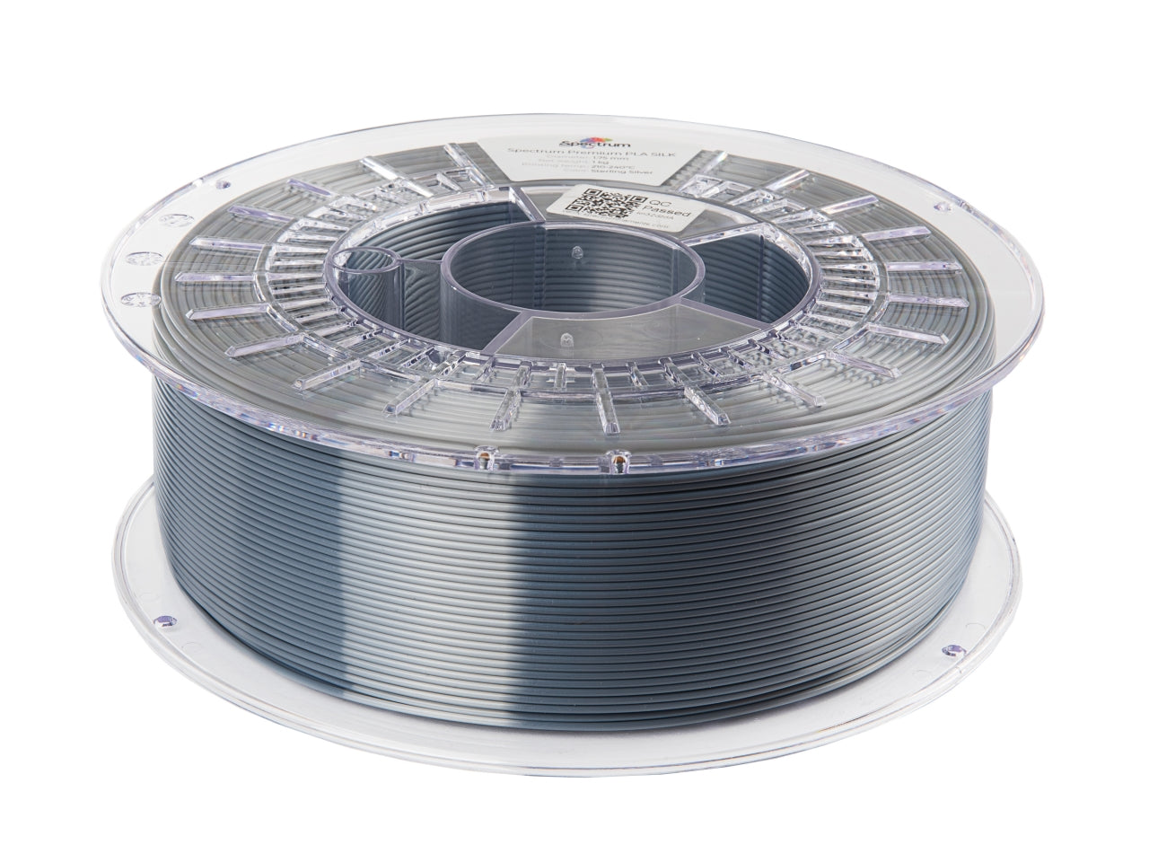 Filament Spectrum PLA SILK 1.75mm STERLING SILVER 1kg