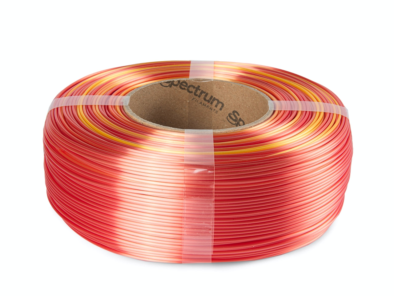 Filament Spectrum ReFill PLA SILK Rainbow 1.75mm FIRE RED 1kg