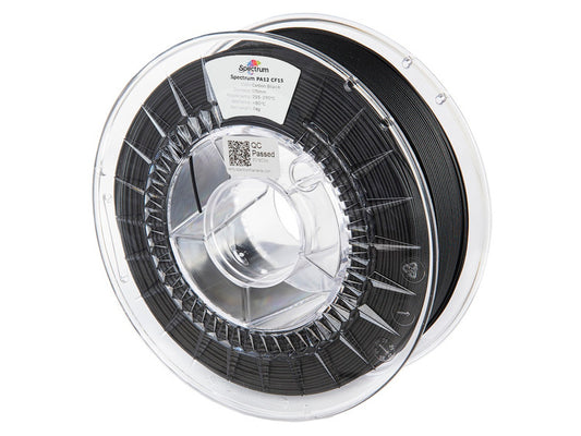 Filament Spectrum PA12 CF15 1.75mm CARBON BLACK 1kg