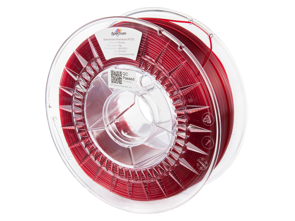 PCTG Filament – Tough, Clear & Easy-to-Print Material | Spectrum Filaments