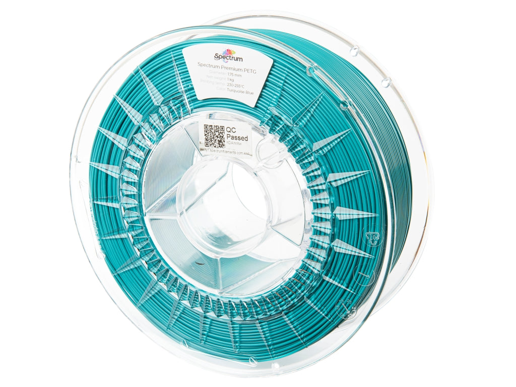Filament Spectrum PET-G Premium 1.75mm TURQUOISE BLUE 1kg
