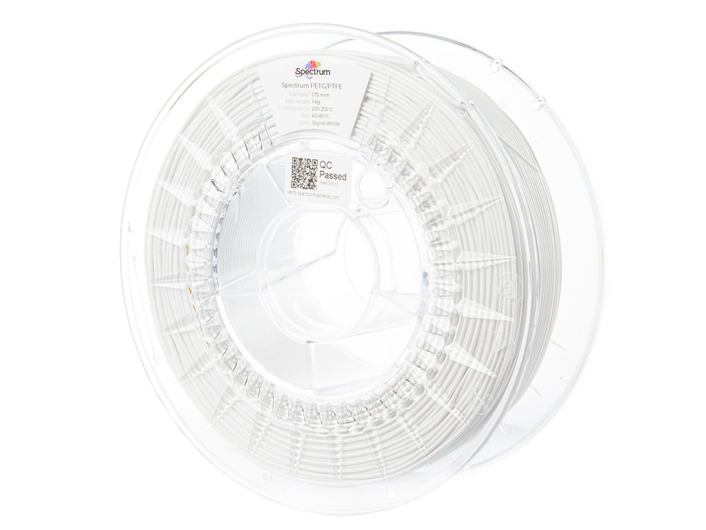 Filament Spectrum PET-G/PTFE 1.75mm SIGNAL WHITE 1kg