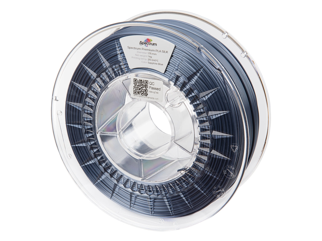 Filament Spectrum PLA SILK 1.75mm SAPPHIRE BLUE 1kg